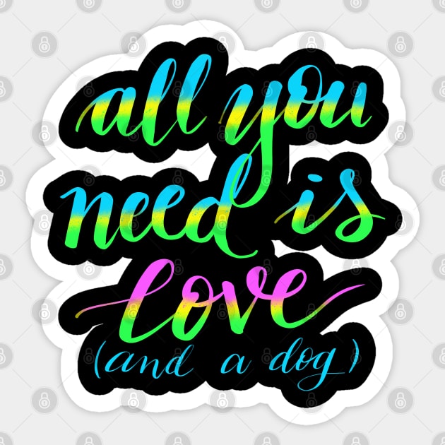 All You Need is Love Sticker by BlackSheepArts